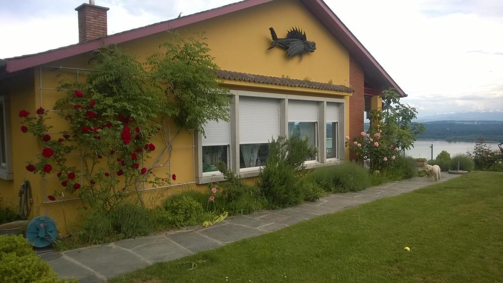 Bed and Breakfast Swiss Borzoi House Vully-les-Lacs Exterior foto